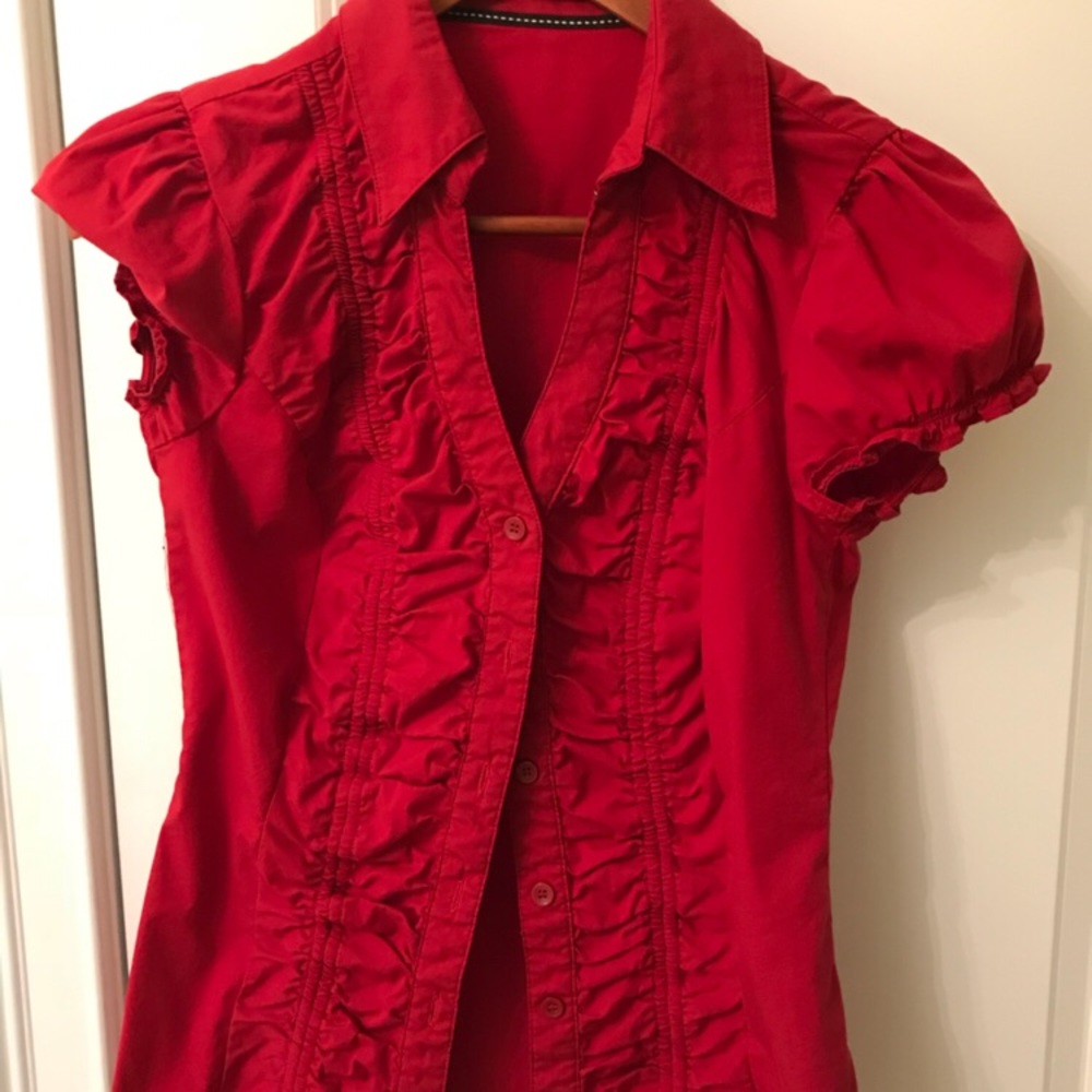 ✅Maurices sz small collar shirt - good condition